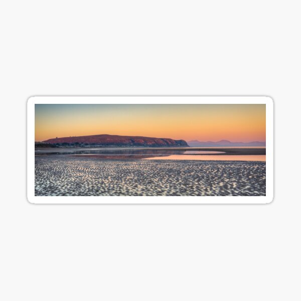 Item preview, Abersoch Warren beach silky sunset WBPP designed and sold by Turtle  Photography.