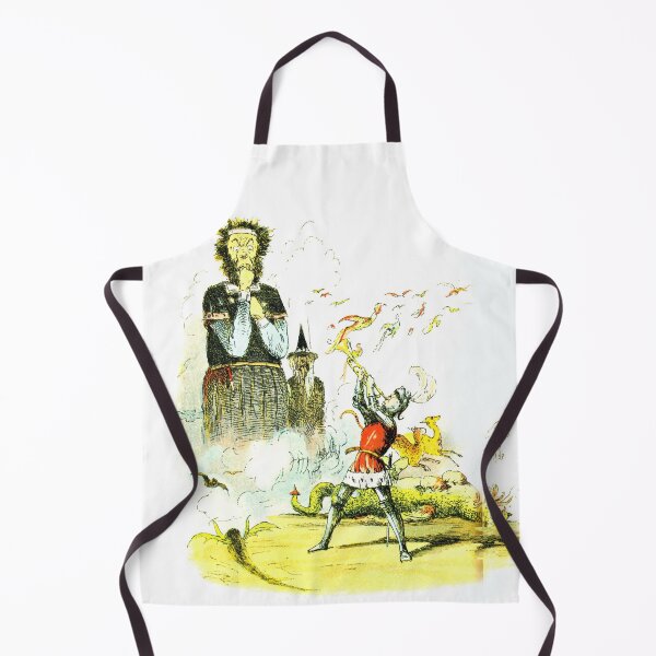 Item preview,  Jack the Giant killer vintage artwork illustration designed and sold by Vintage Designs +.