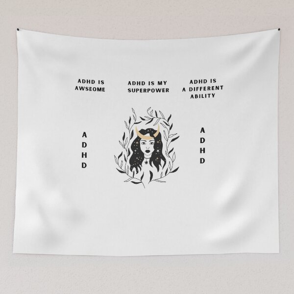 Item preview,  ADHD, is Awesome, ADHD is my super power, Different ability, designed and sold by HAMSAN'S  STORE.