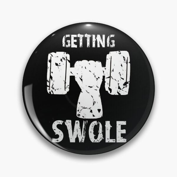Item preview, Getting Swole Fitness Gym Motivation Design designed and sold by MakersKeystone.