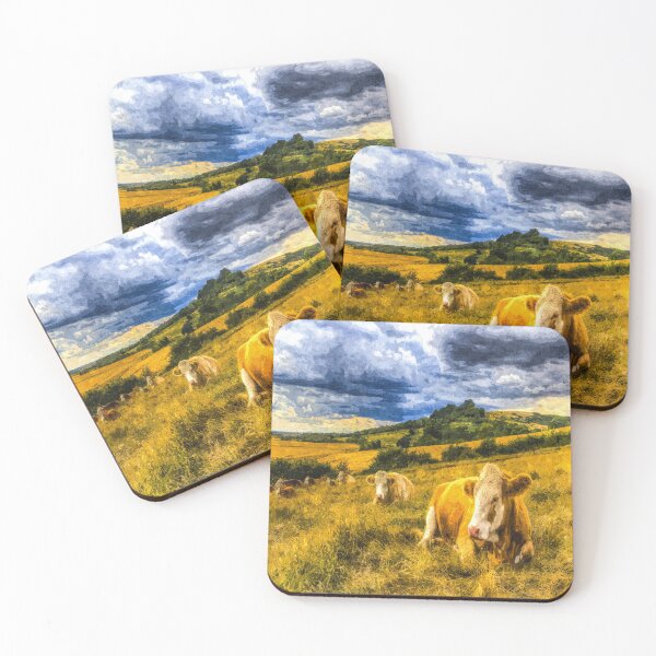 Item preview, Resting Cows Art designed and sold by Londonimages.