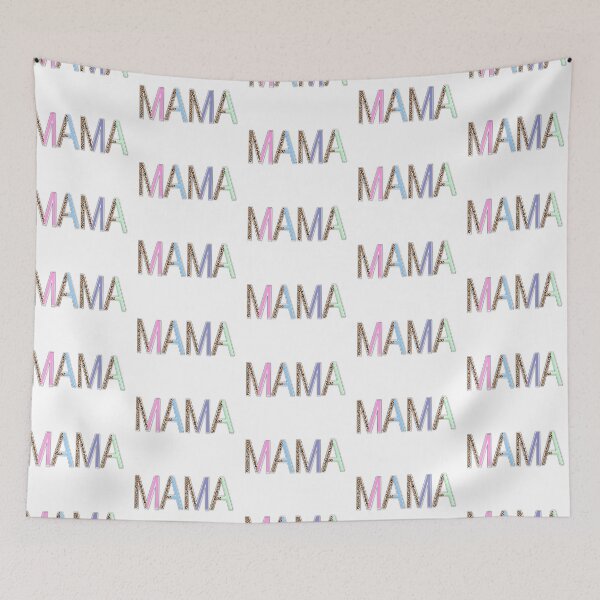 Item preview, Mama Half Leopard Half Color designed and sold by PennaAndPaper.
