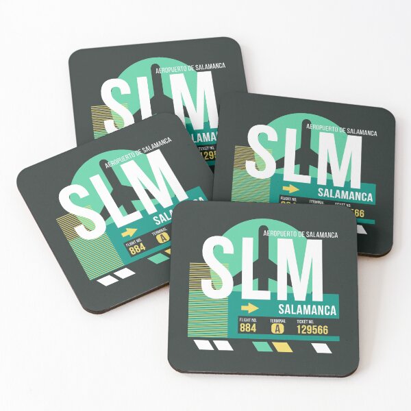 Item preview, Salamanca (SLM) Airport Code Baggage Tag designed and sold by SLAG-Creative.