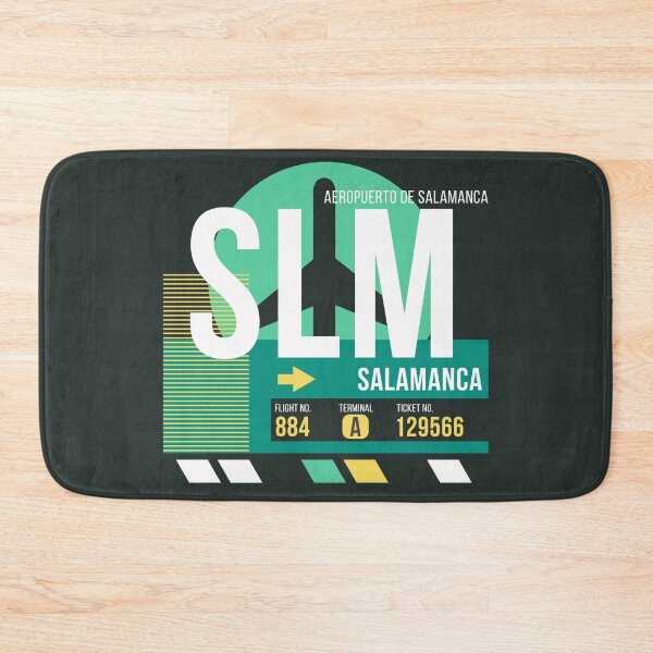 Item preview, Salamanca (SLM) Airport Code Baggage Tag designed and sold by SLAG-Creative.