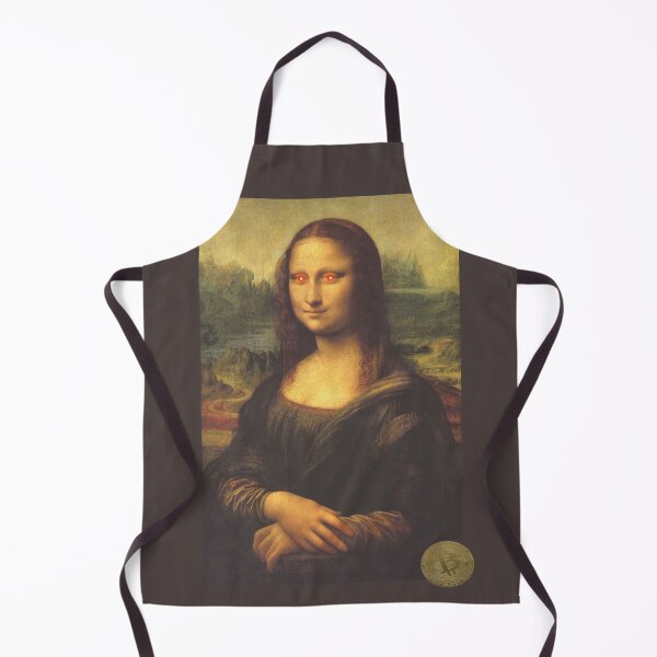 Item preview, Crypto Mona Lisa NFT Laser Eyes for 100K Bitcoin designed and sold by ravishdesigns.