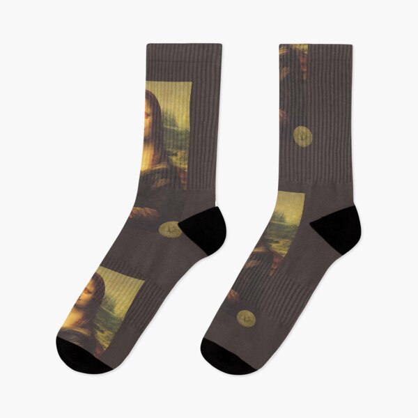 Item preview, Crypto Mona Lisa NFT Laser Eyes for 100K Bitcoin designed and sold by ravishdesigns.
