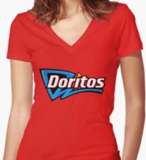 Doritos Women's Fitted V-Neck T-Shirt