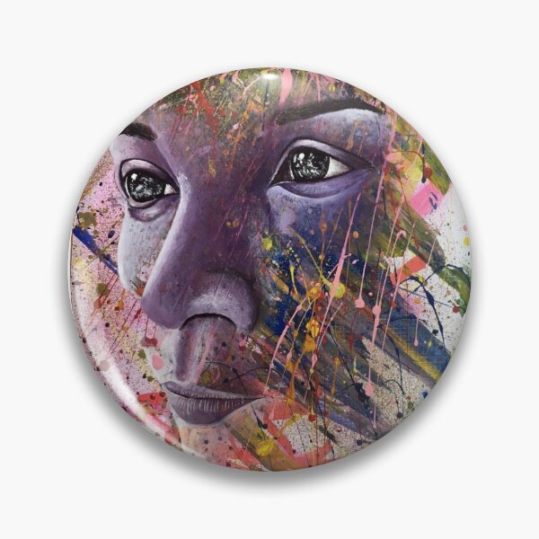 Item preview, abstract face expressionis realistic art designed and sold by kyosenxart.