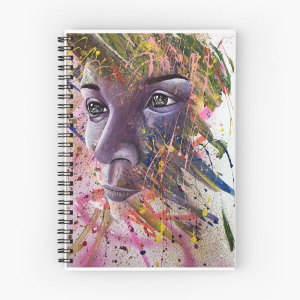 Item preview, abstract face expressionis realistic art designed and sold by kyosenxart.