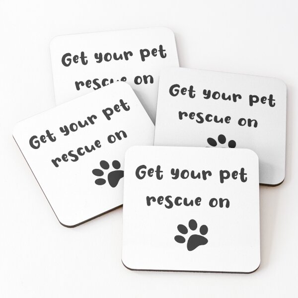 Item preview, Get Your Pet Rescue On designed and sold by SportyDogShop.