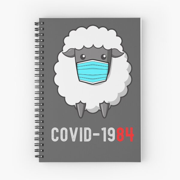 Item preview, Covid 1984 Masked Sheep designed and sold by PlantDemia.