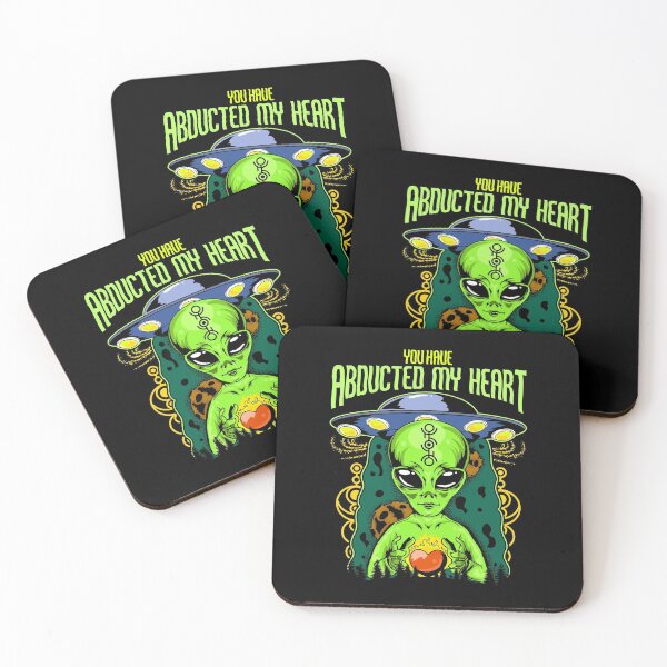 Item preview, Alien UFO You Have Abducted My Heart Abduction Pun designed and sold by perfectpresents.