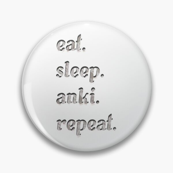 Item preview, Eat. Sleep. Anki. Repeat. designed and sold by The Curious Med Student.