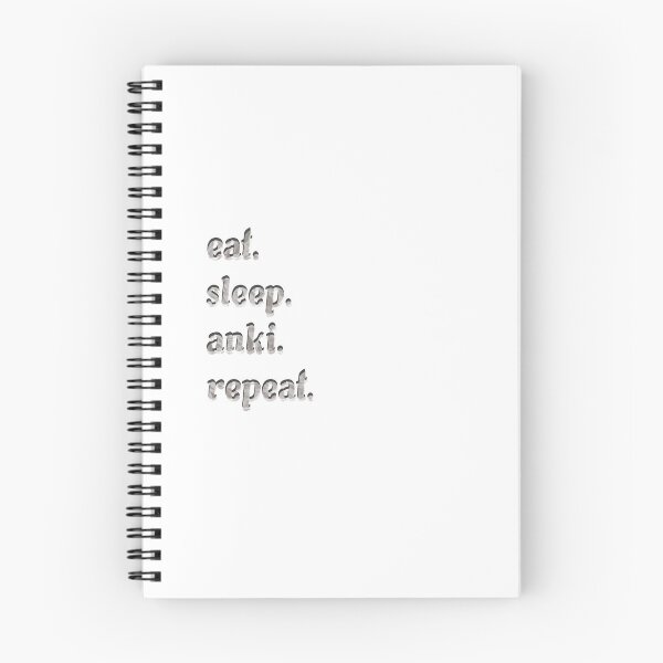 Item preview, Eat. Sleep. Anki. Repeat. designed and sold by The Curious Med Student.