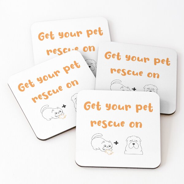 Item preview, Get Your Pet Rescue On designed and sold by SportyDogShop.