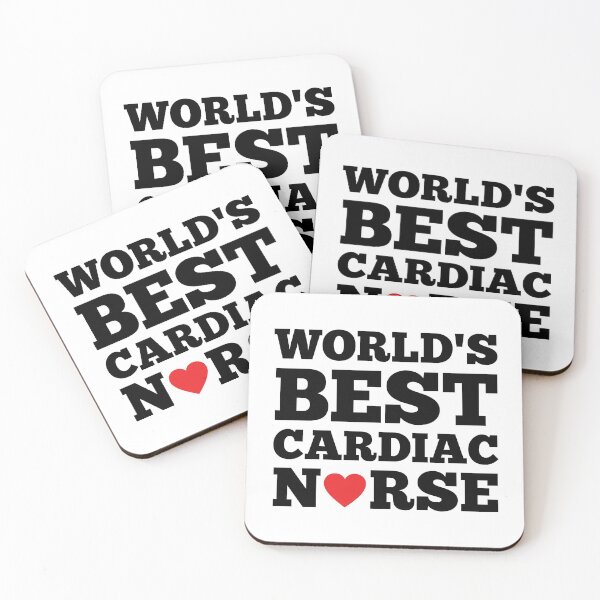 Item preview, World's Best Cardiac Nurse designed and sold by kickwear-com.