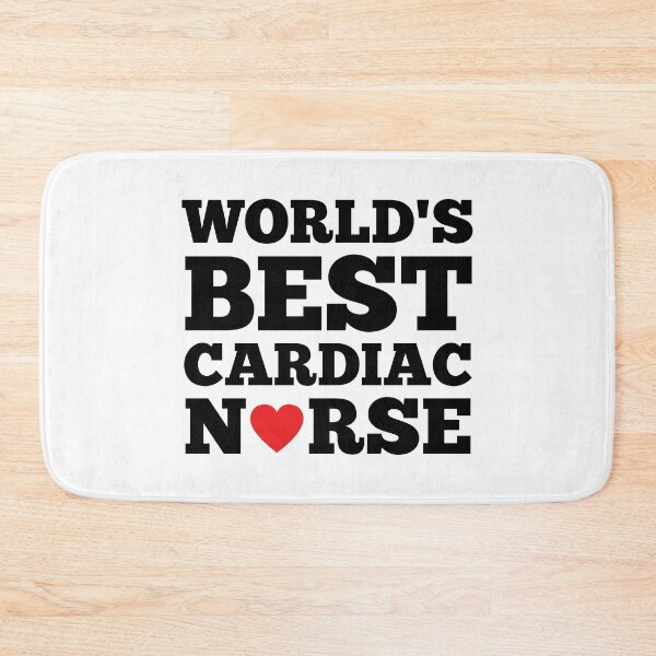 Item preview, World's Best Cardiac Nurse designed and sold by kickwear-com.