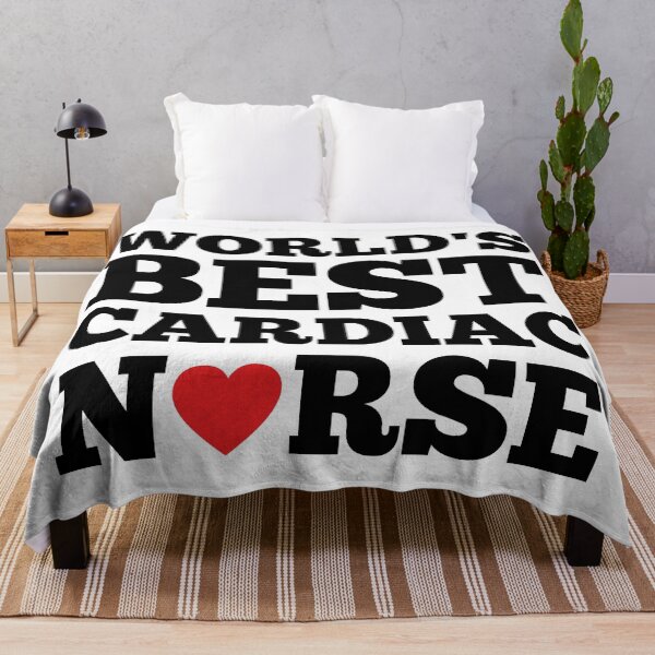 Item preview, World's Best Cardiac Nurse designed and sold by kickwear-com.