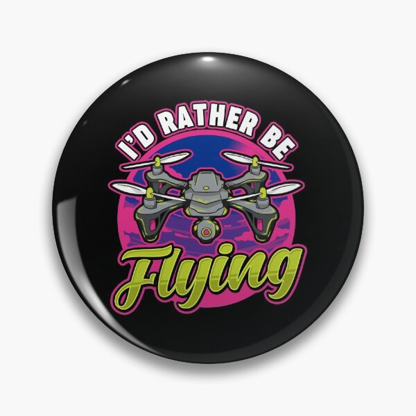 Item preview, Funny I'd Rather Be Flying Drone Pilot Hobby Pun designed and sold by perfectpresents.