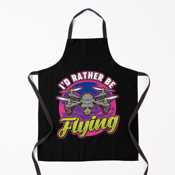 Item preview, Funny I'd Rather Be Flying Drone Pilot Hobby Pun designed and sold by perfectpresents.