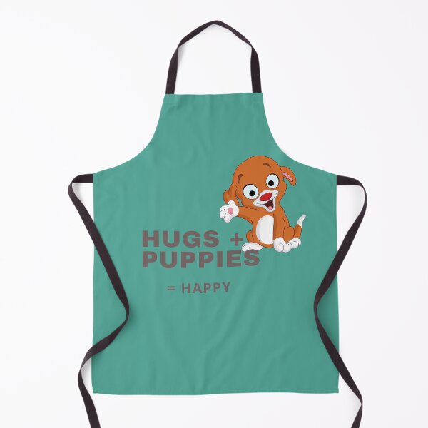 Item preview, Hugs+ Puppies = Happy designed and sold by JennBBDesigns.