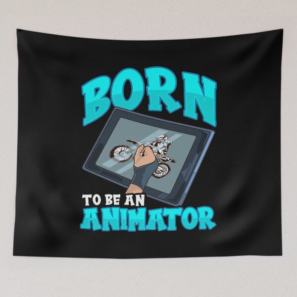 Item preview, Funny Professional Born To Be An Animator Pun designed and sold by perfectpresents.