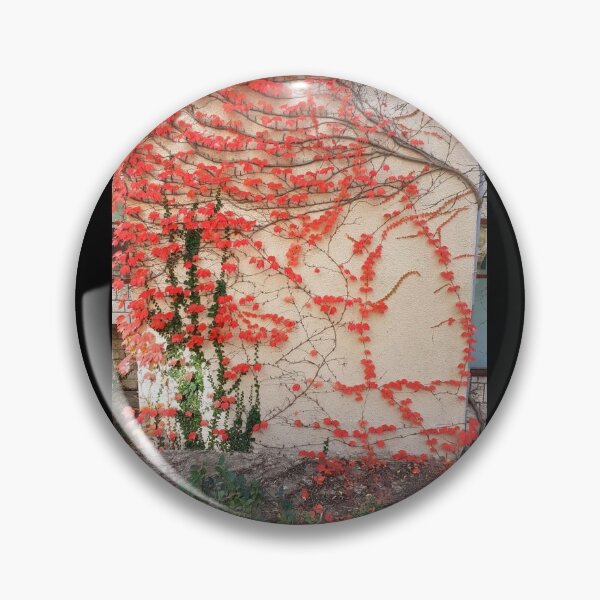 Item preview, Red Virginia Creeper designed and sold by OneDrawingGirl.