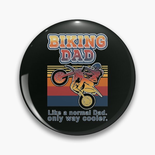 Badges Sur Le Theme Papa Motard Redbubble