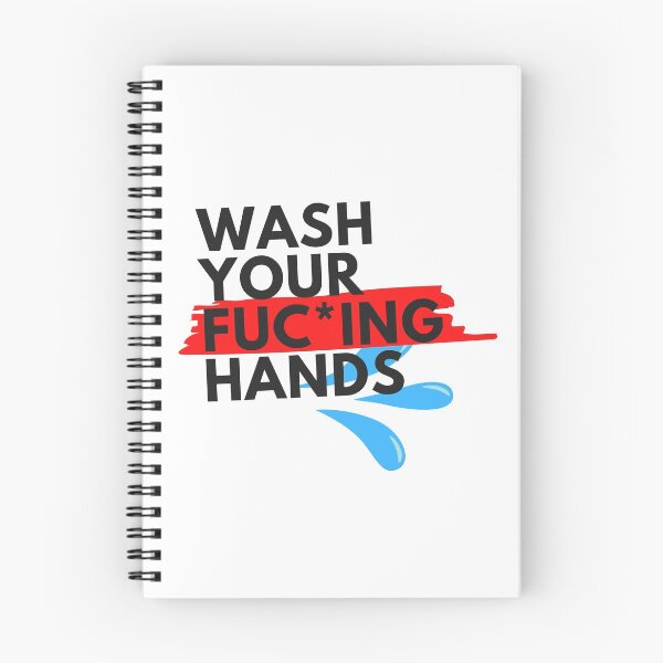 Item preview, Wash Your Fuc*ing Hands designed and sold by badassgentleman.