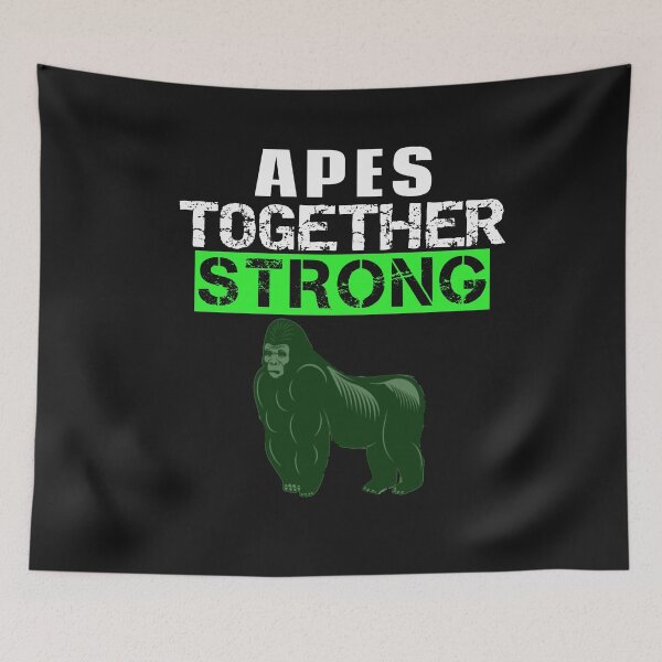 Item preview, Apes Together Strong designed and sold by SharpThreadZ.