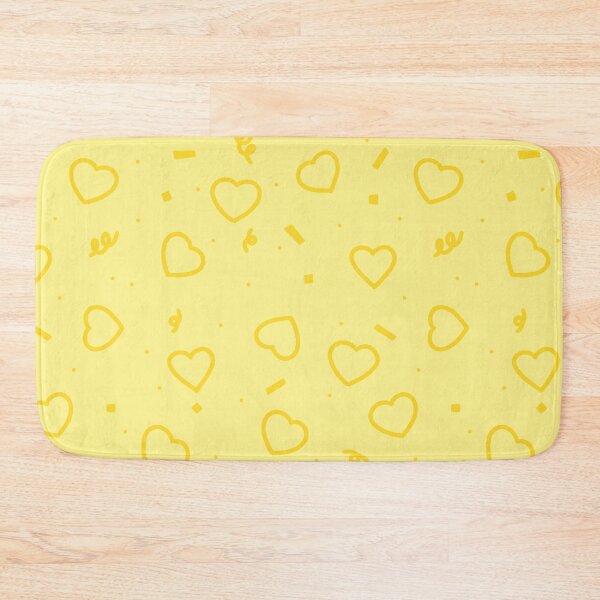 Item preview, Confetti Hearts Yellow designed and sold by ComfyMouse.