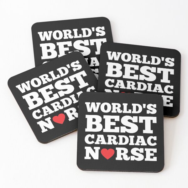 Item preview, World's Best Cardiac Nurse designed and sold by kickwear-com.