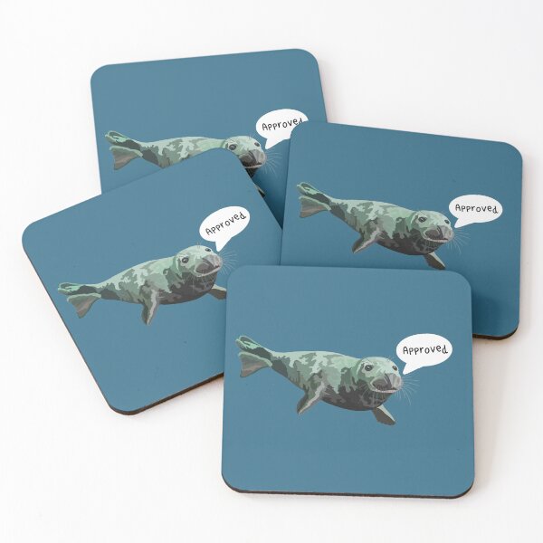 Item preview, S is for Seal, Grey Seal Artwork – Coastal Marine Mammal Illustration and Wildlife Design designed and sold by PrettylittlepastelUk.
