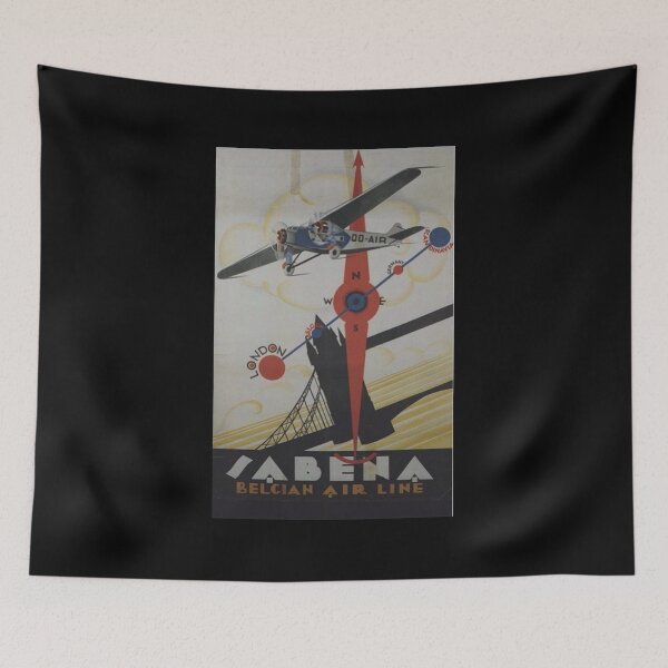 Item preview, Sabena Belgian World Airlines vintage designed and sold by mikoala50.