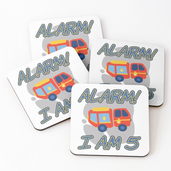 Item preview, Firetruck 5. Birthday Alarm designed and sold by infleims.