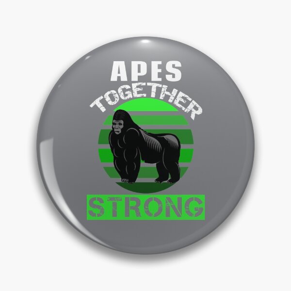 Item preview, Apes Together Strong Vintage Sunset  designed and sold by SharpThreadZ.