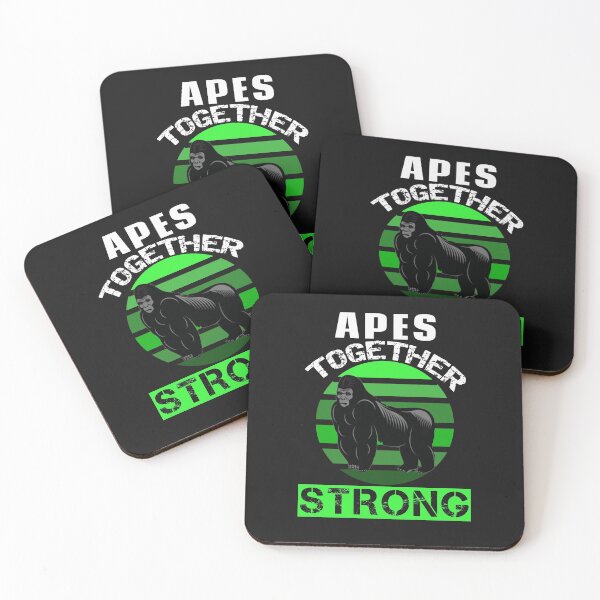 Item preview, Apes Together Strong Vintage Sunset  designed and sold by SharpThreadZ.