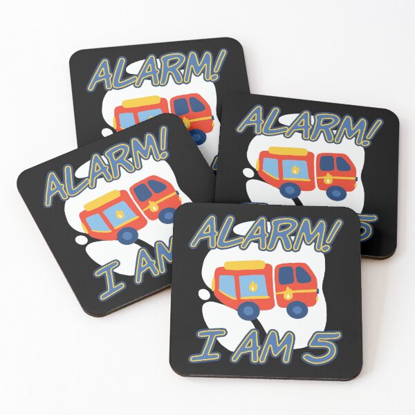 Item preview, Firetruck 5. Birthday Alarm designed and sold by infleims.