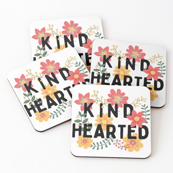 Item preview, Kind Hearted (black) floral designed and sold by Emily Bickell.