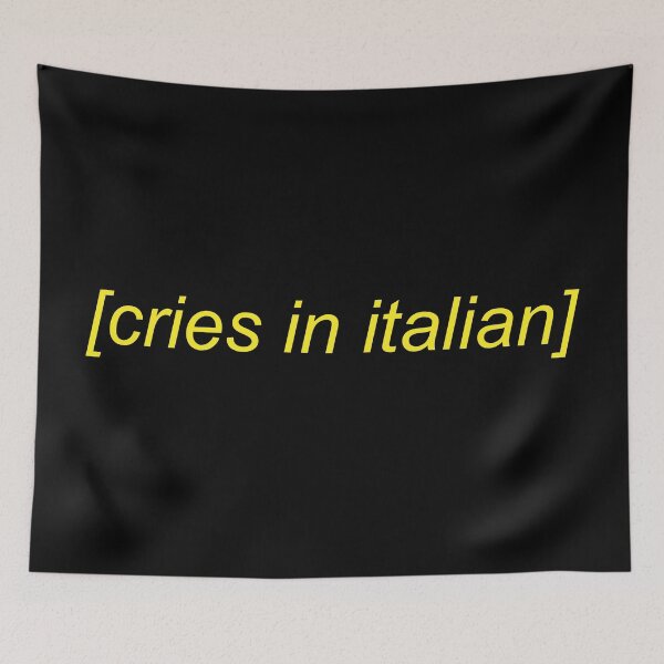 Item preview, Cries In Italian designed and sold by Sour Soul.