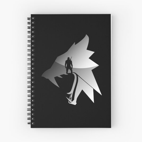 Item preview, Wolf Silhouette - Witcher - Minimalist gaming design - Video Game Art designed and sold by PopCultArcade.