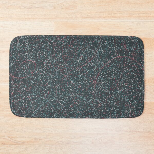 Item preview, Speckled Dots and Scribbles Pattern in Berry Red and Teal and Forest Green designed and sold by kasamor.