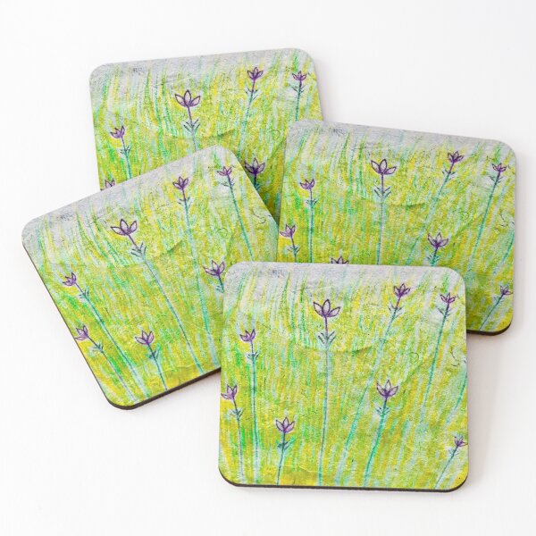 Item preview, Purple Wildflowers in the Grass designed and sold by Rebekah Walker.