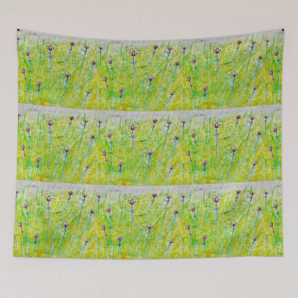 Item preview, Purple Wildflowers in the Grass designed and sold by Rebekah Walker.