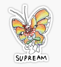 Supreme Butterfly Sticker