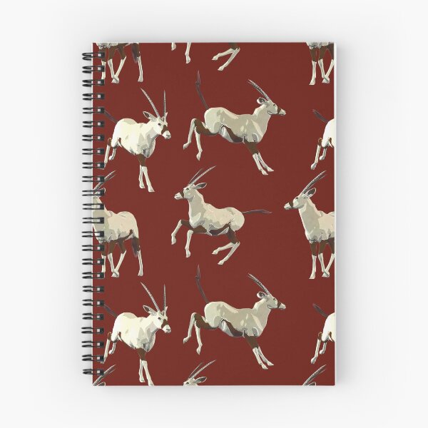 Item preview, Oryx  Antelope on a Rich Deep Red Background designed and sold by Kay Patterson.