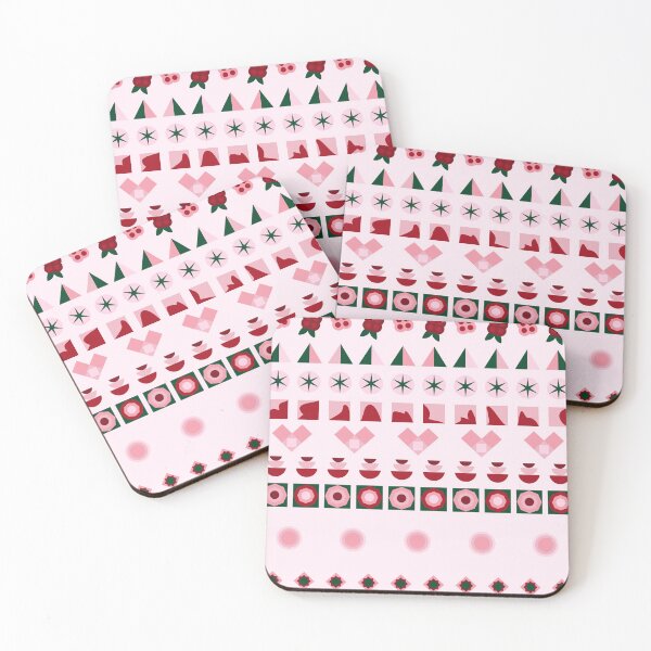 Item preview, pinks and green pattern designed and sold by little-lyon.