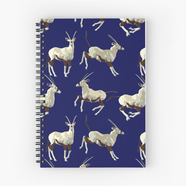 Item preview, Oryx  Antelope on a Navy Blue Background designed and sold by Kay Patterson.