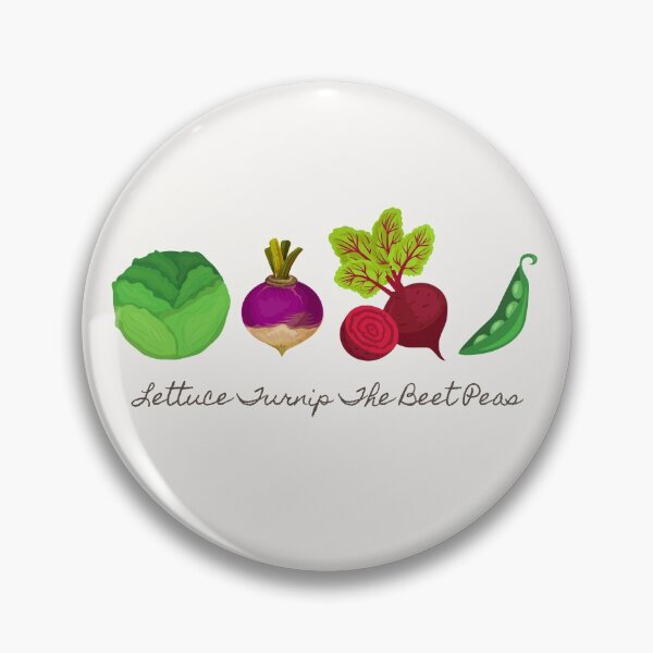 Item preview, Garden Party - Lettuce Turnip The Beets Peas designed and sold by ReVibing.