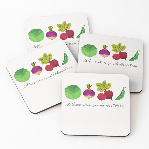 Item preview, Garden Party - Lettuce Turnip The Beets Peas designed and sold by ReVibing.